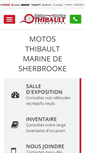 Mobile Screenshot of motosthibault.com