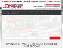Tablet Screenshot of motosthibault.com
